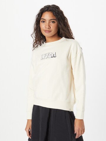 RVCA Sweatshirt in Beige: Vorderseite