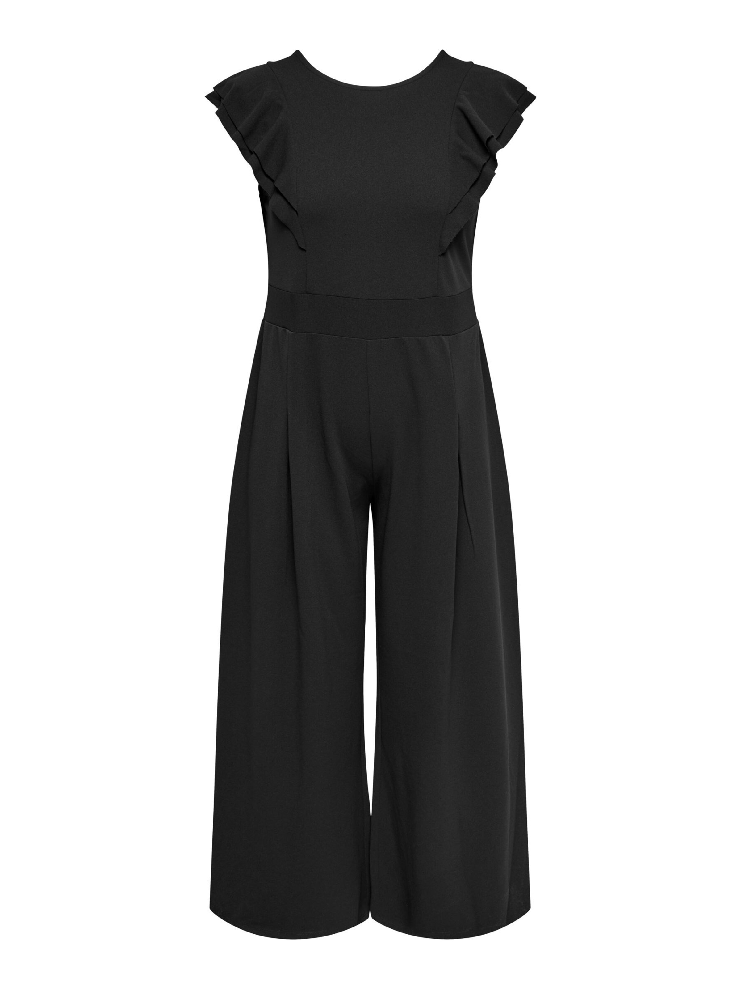 ONLY Carmakoma Jumpsuit 'CARStinna' in Black: front