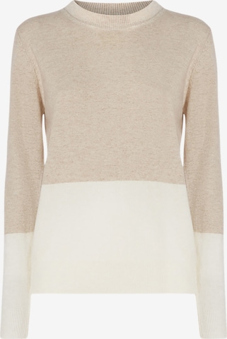 Pull-over North Sails en beige : devant