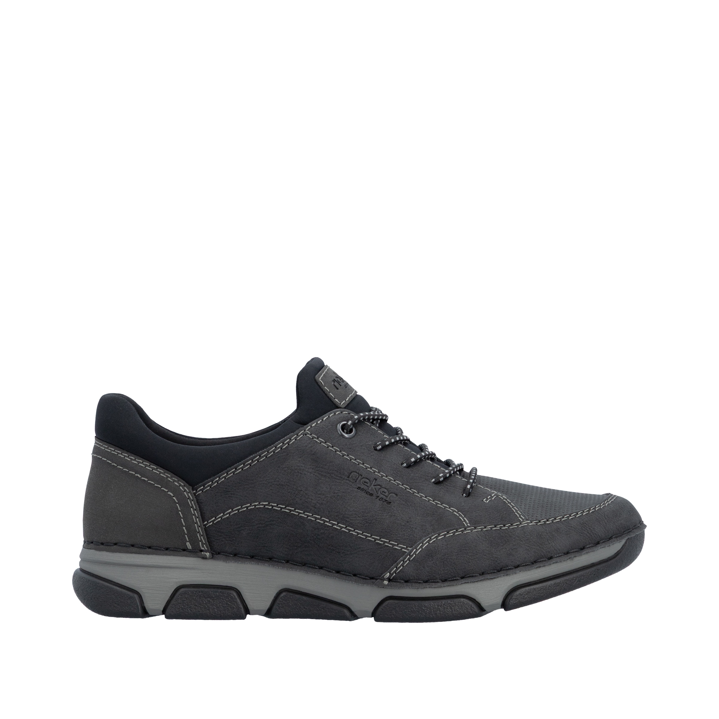 Rieker Slip On in Schwarz