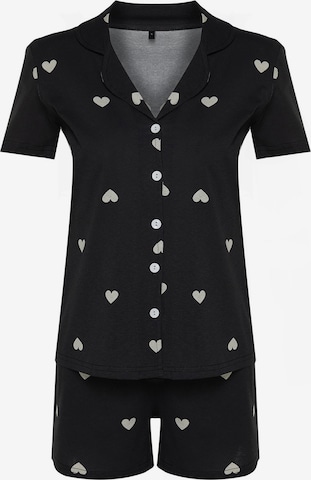 Trendyol Shorty in Black: front