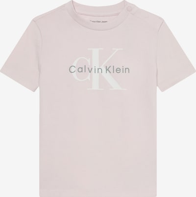 Calvin Klein Jeans Majica veličine 56 u pastelno ljubičasta / crna / bijela, Pregled proizvoda