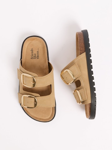 bēšs Friends Like These Ādas čības