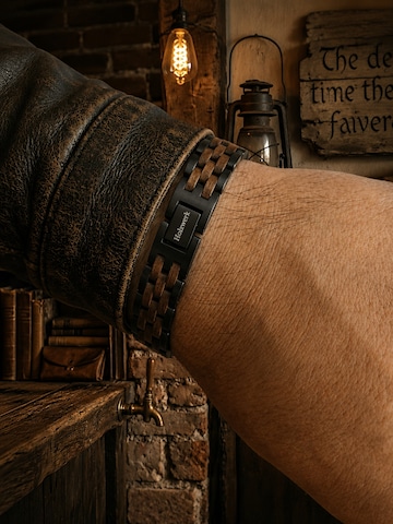 Bracelet 'BERGSEE' Holzwerk en marron