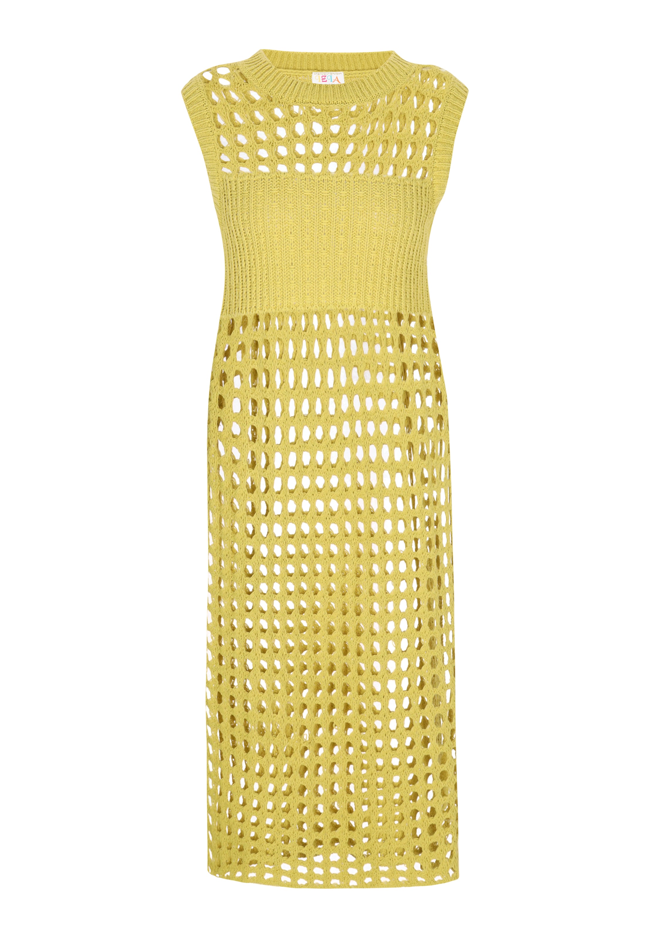 IZIA - Túnica em amarelo: frente