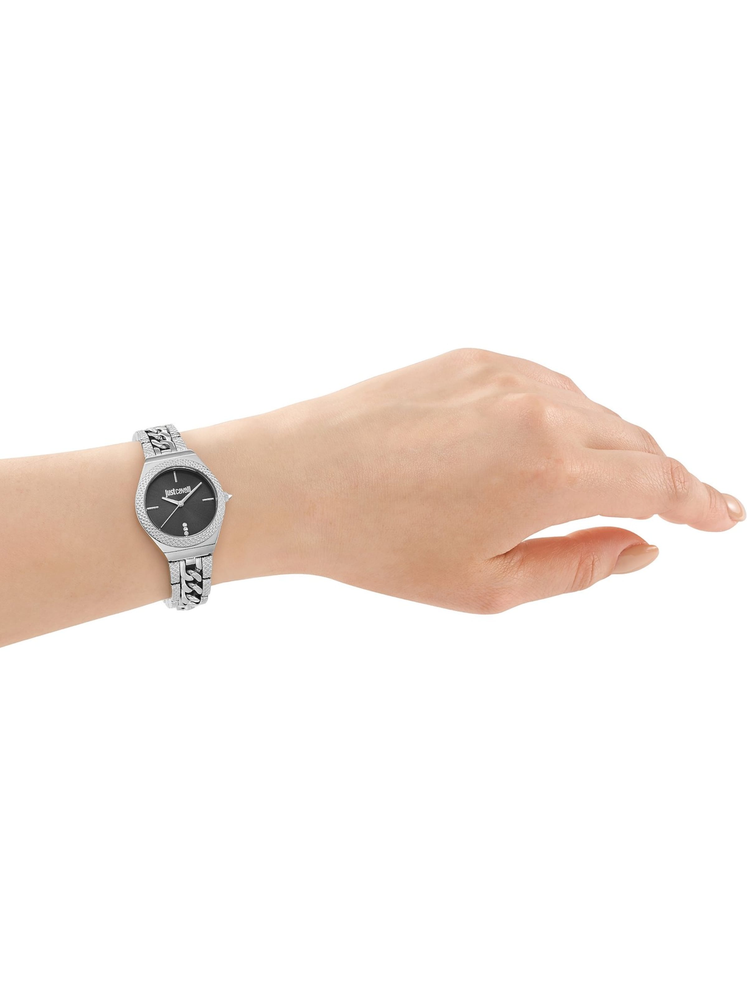 Just Cavalli Analog Watch in Silver: front