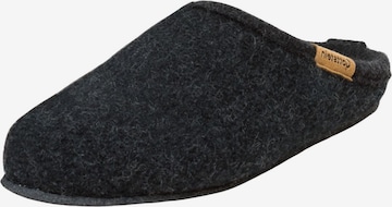 Gottstein Hausschuh 'Walkpantoffel ALP- COMFORT-FE' in Schwarz: Vorderseite