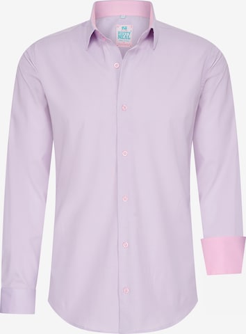 Rusty Neal Hemd in Lila: Vorderseite