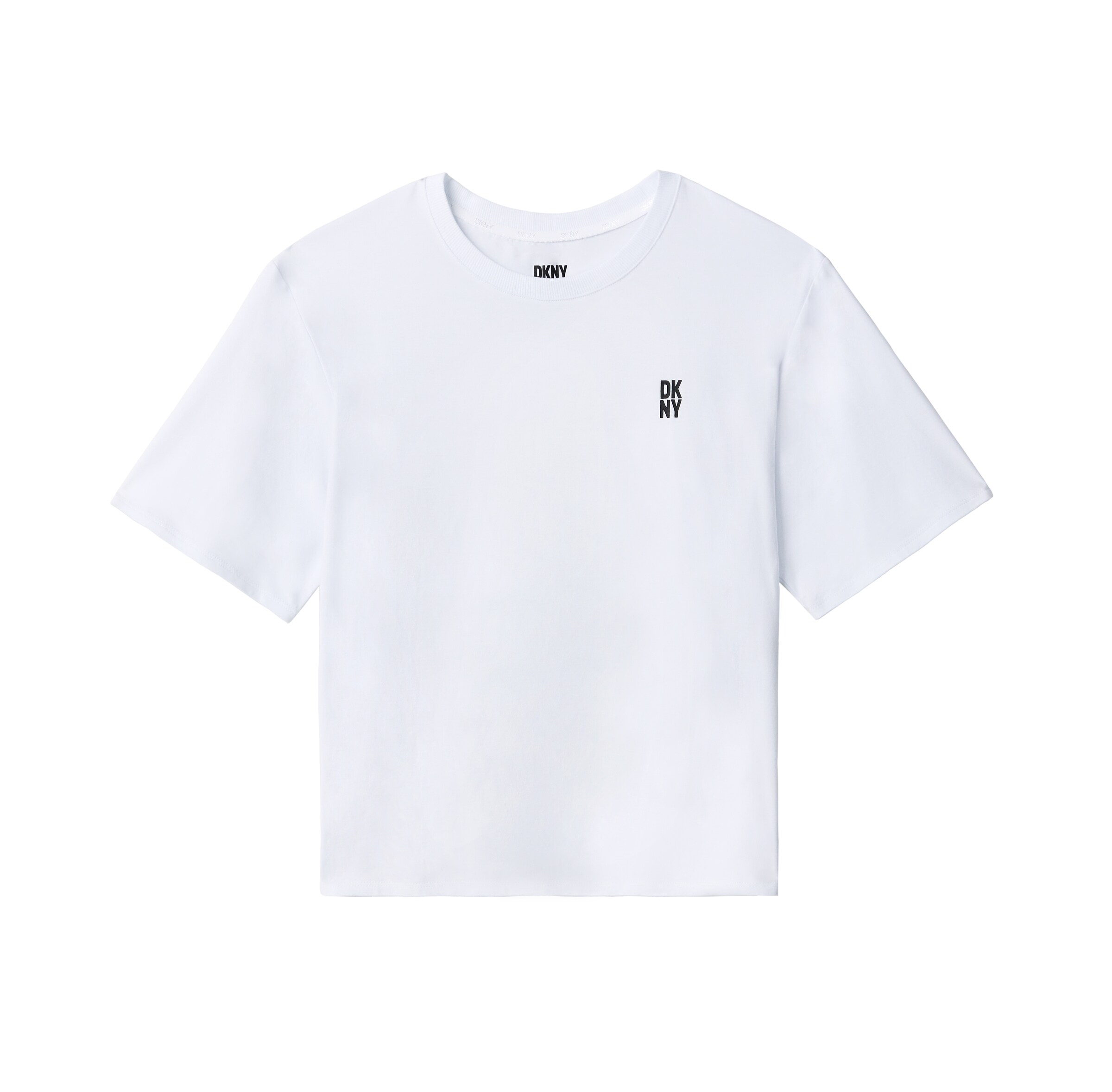 DKNY Schlafshirt 'Must Have Basic' in Weiß: Vorderseite