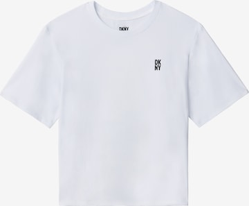 DKNY Slaapshirt 'Must Have Basic' in Wit: voorkant
