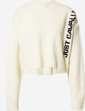 Just Cavalli Sweater in White: front