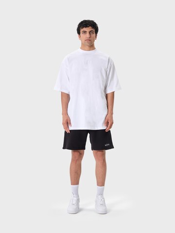 Ossy Homer Loose fit Workout Pants '450 GSM' in Black