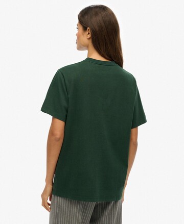 T-shirt 'Essentials' Superdry & Co en vert