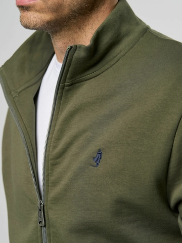 MCS Sweatjacke 'Jones' in Grün