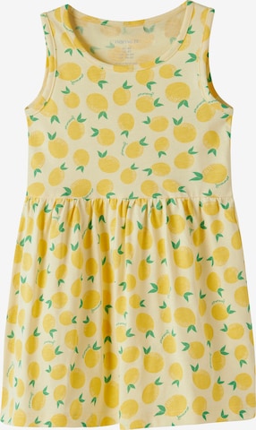 NAME IT Dress 'NMFVINEO' in Yellow: front