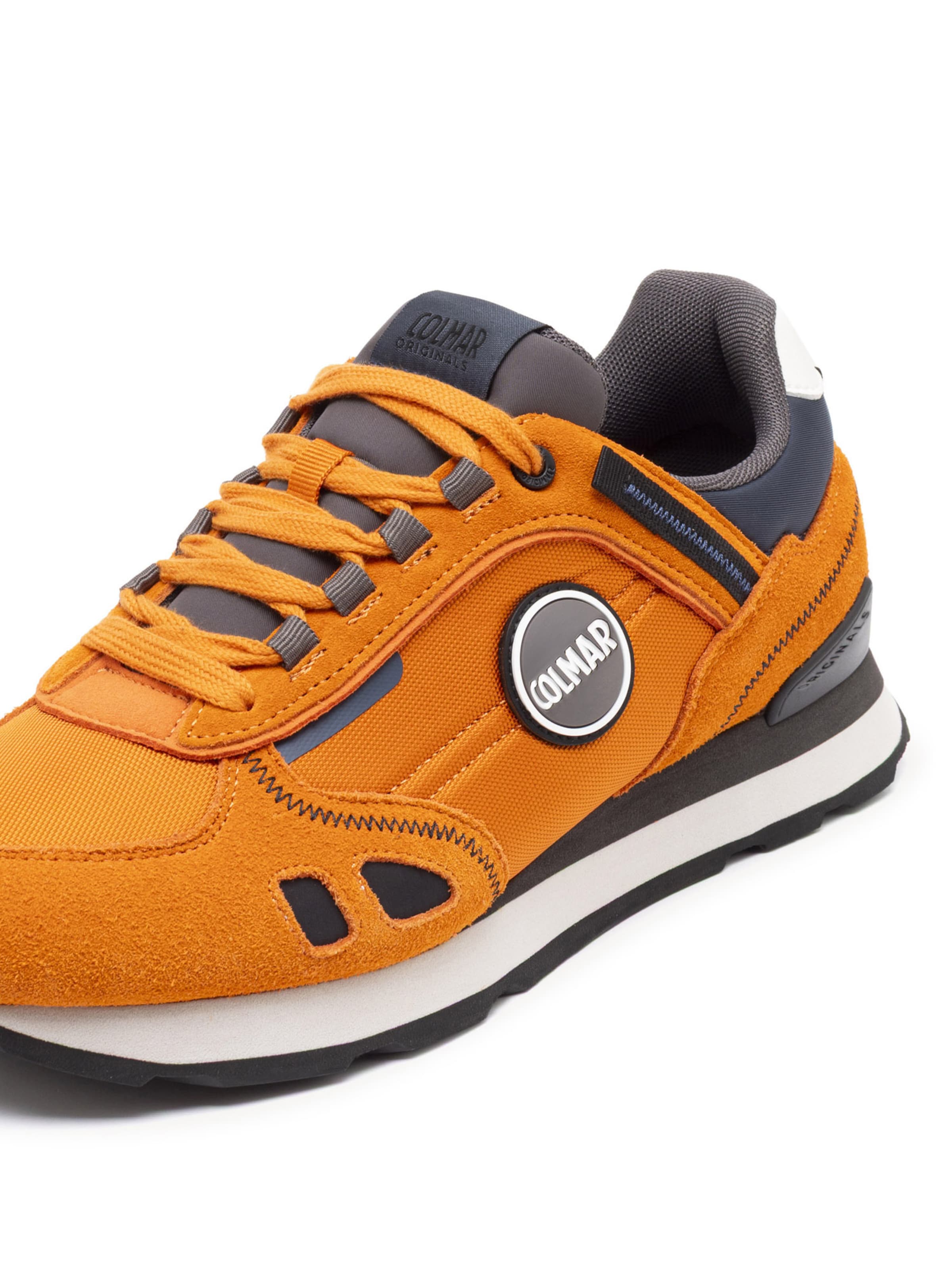 Colmar Platform trainers 'Travis' in Orange: side