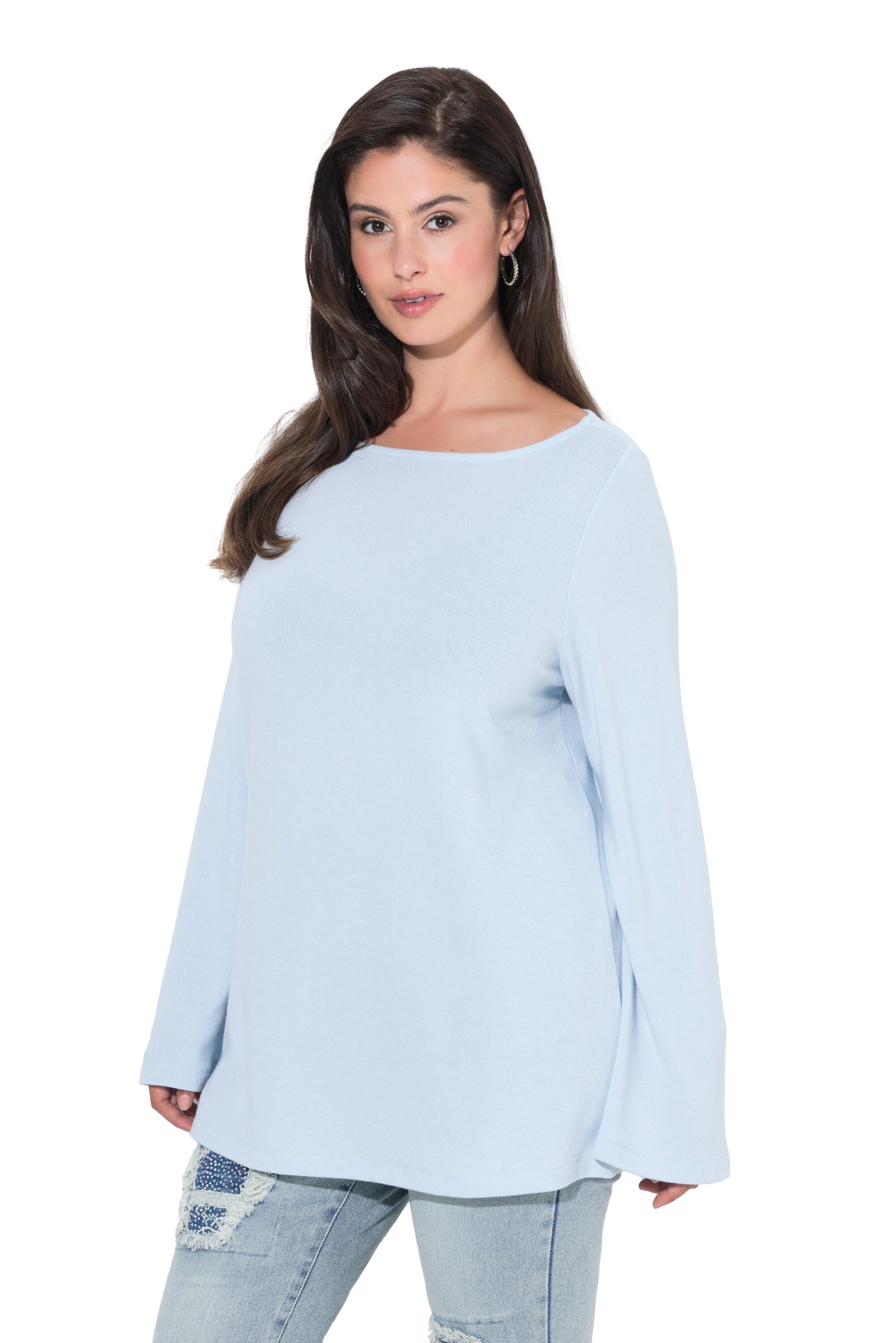 Ulla Popken Shirt in Blue: front