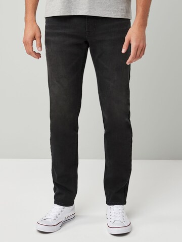 Next Slim fit Jeans in Black: front