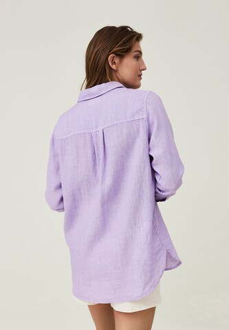 Lexington Blouse 'Isa' in Lila