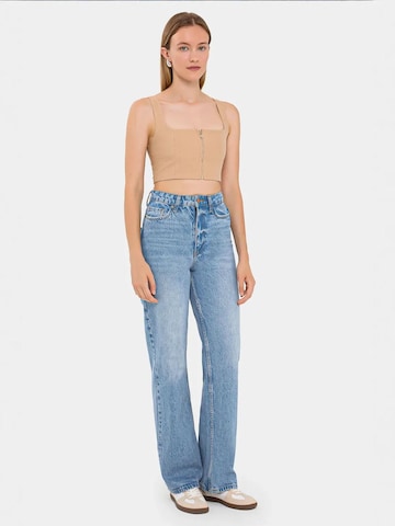 Hiccup - Top em bege