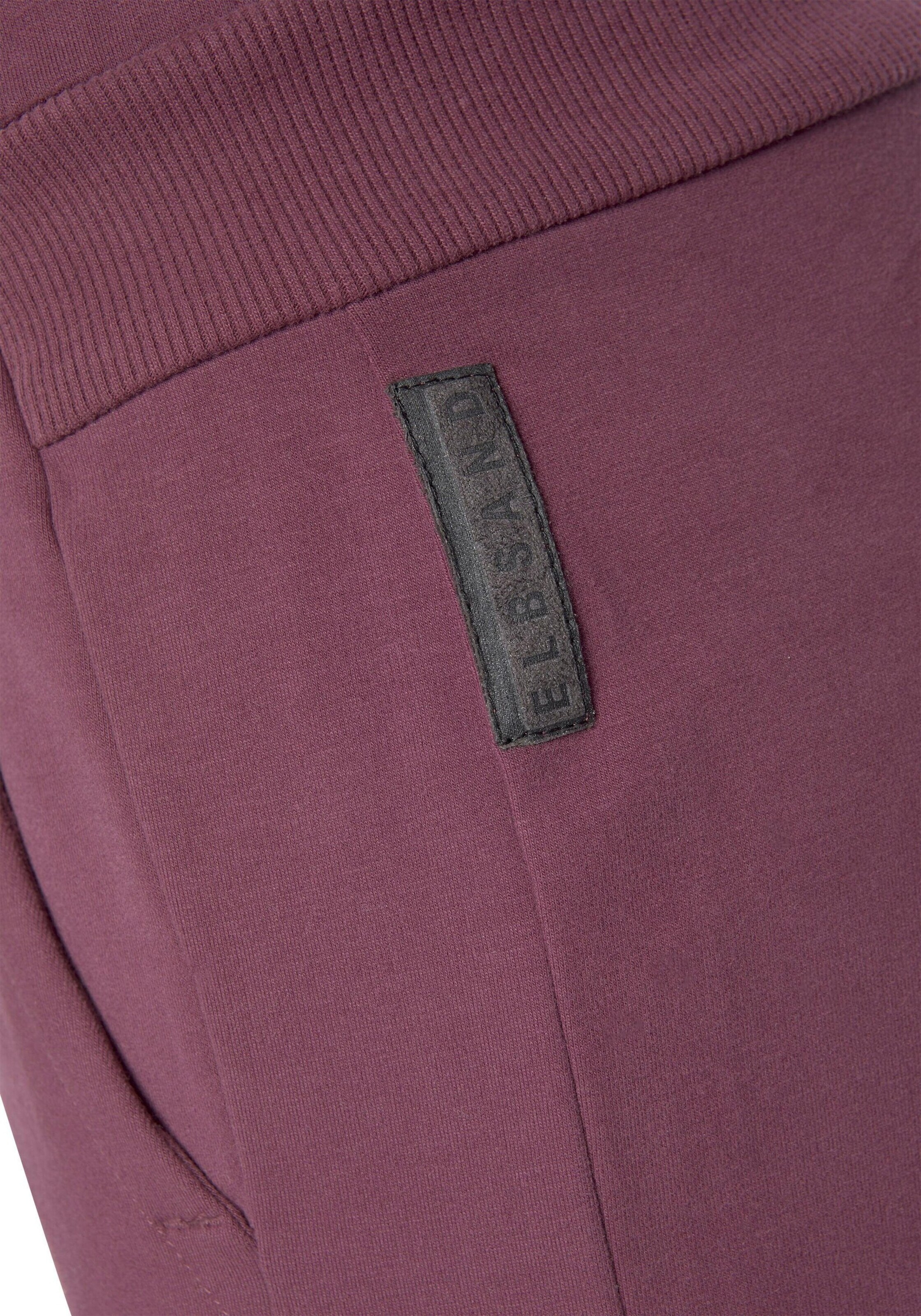 Elbsand Tapered Trousers in Purple