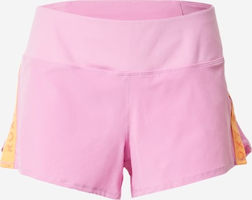 ROXY Regular Workout Pants in Pink: front