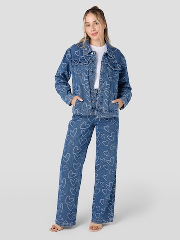 Laurella Between-season jacket in Blue