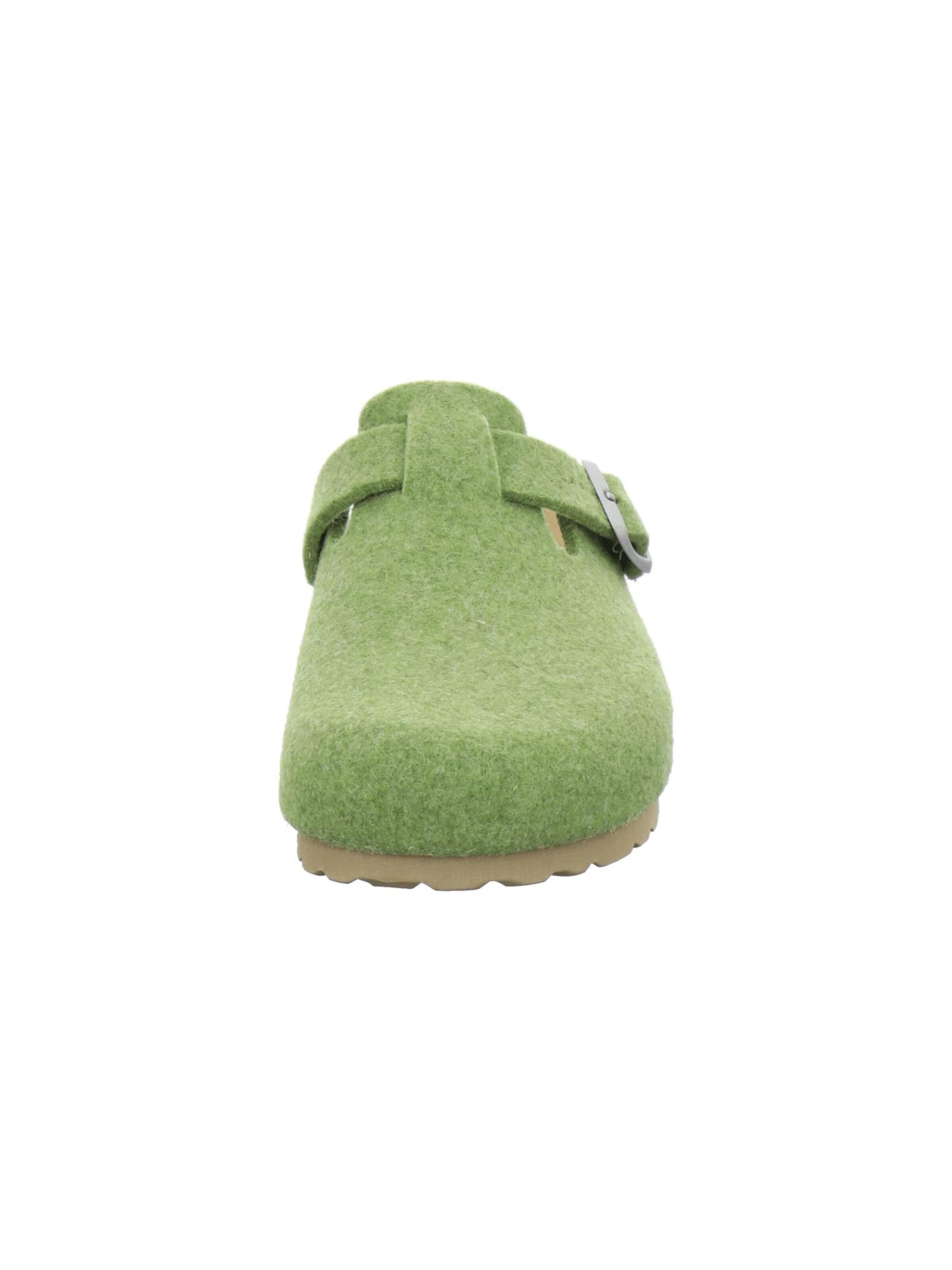 AFS-Schuhe Hausschuh 'Hausschuhe Damen Filz grün'‌‌‌‌‌ in Grün