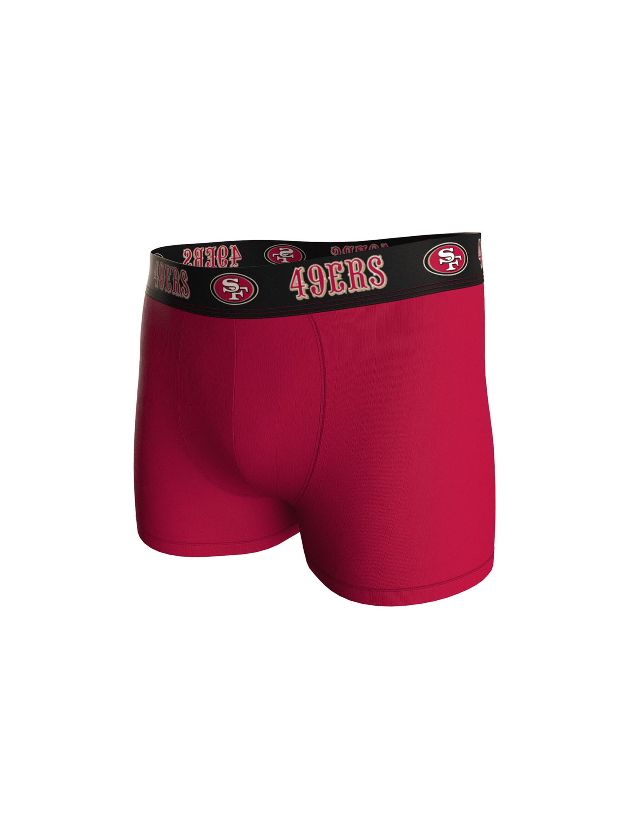Huddle Boxershorts 'San Francisco 49Ers' in Grau