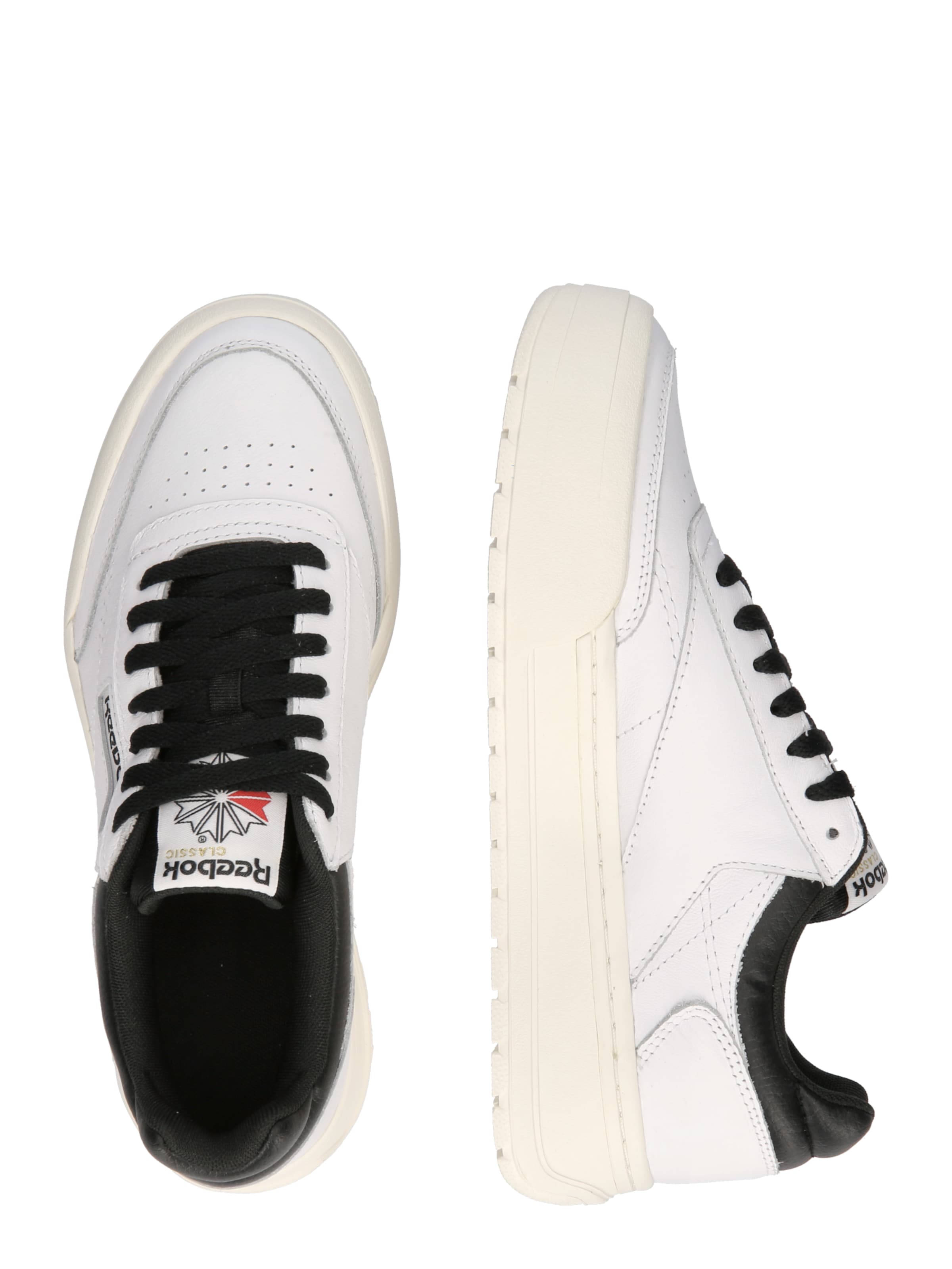 Sneaker bassa 'CLUB C MEGACOURT' di Reebok in bianco