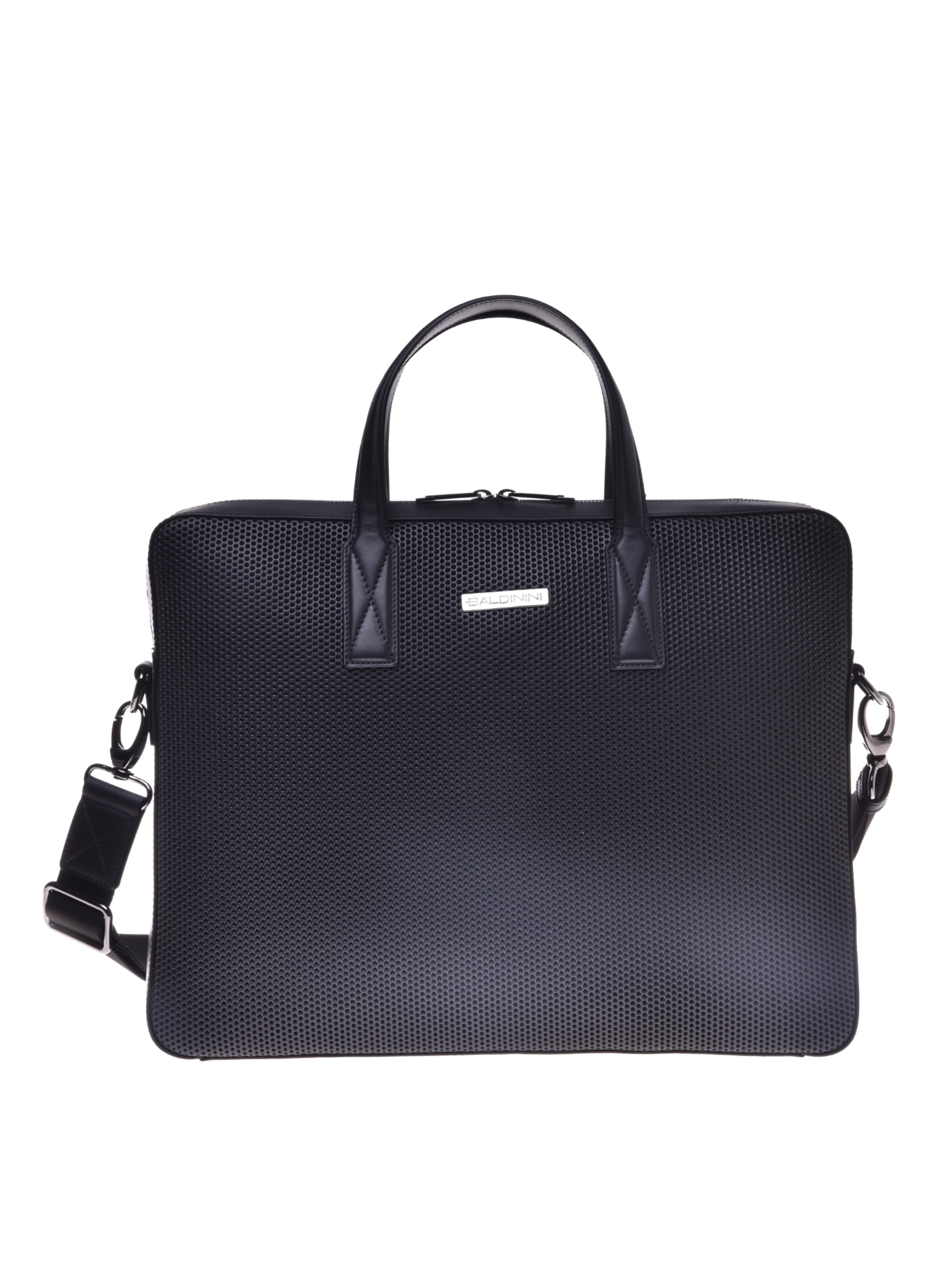 BALDININI Aktentas in Zwart: voorkant