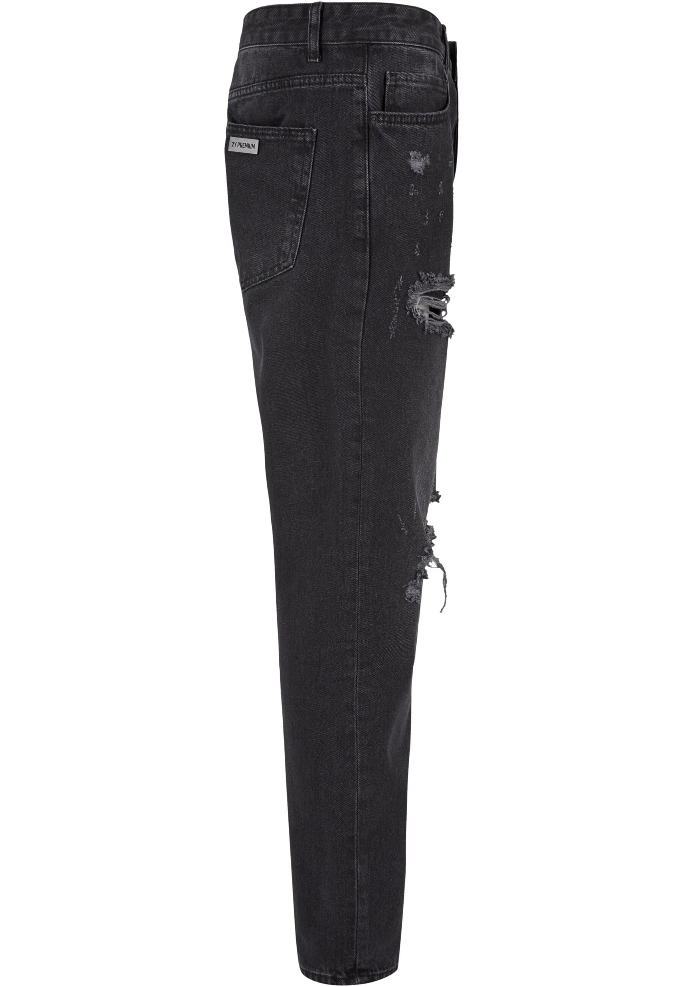 Loosefit Jeans di 2Y Premium in nero