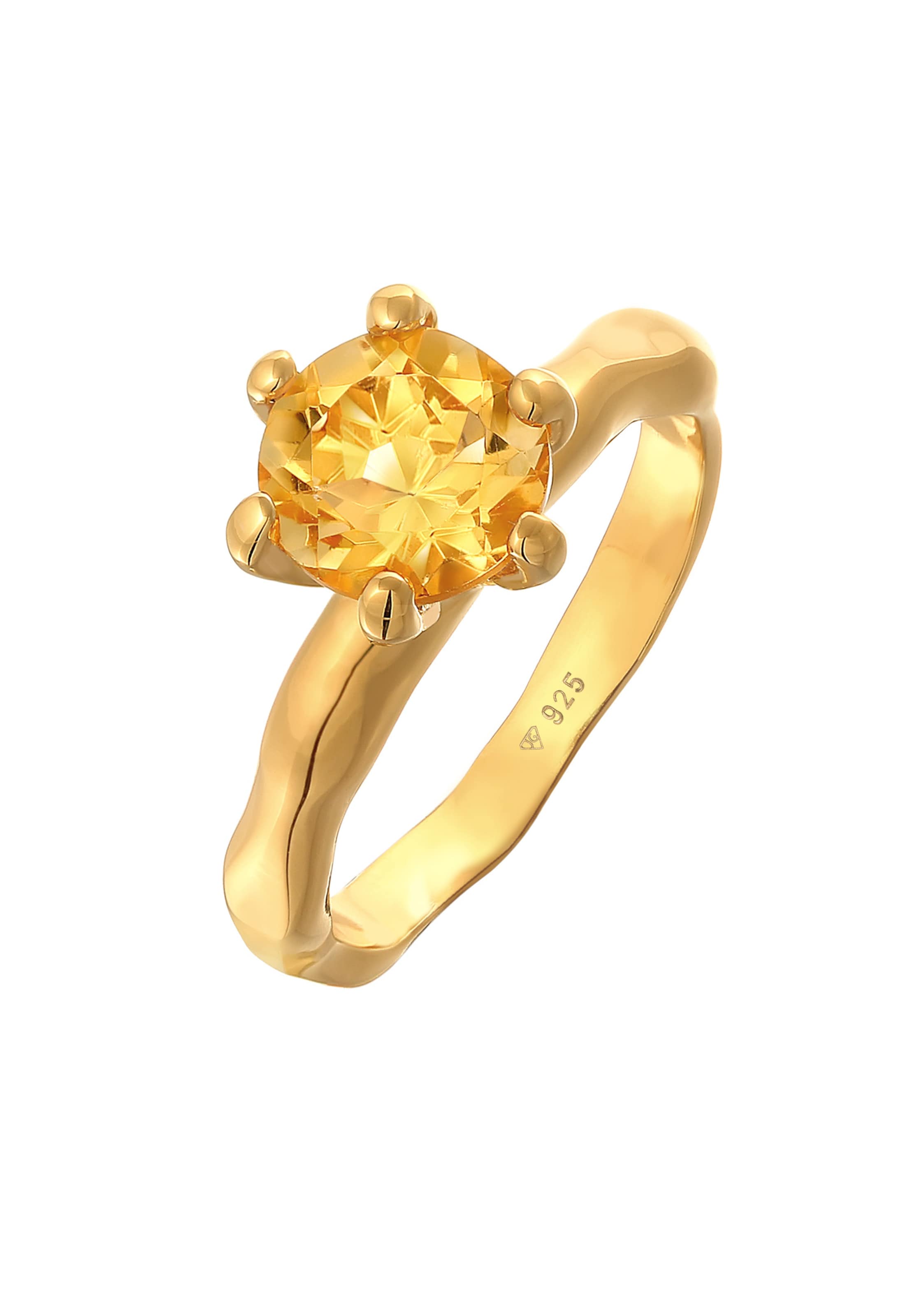 ELLI Ring in Gold: front