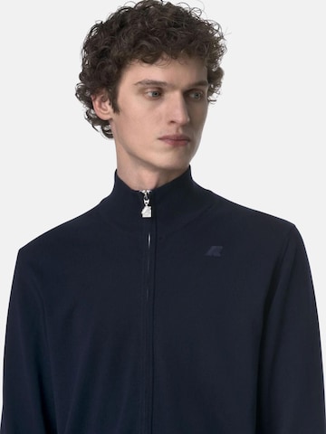 K-Way Sweatjacke in Blau