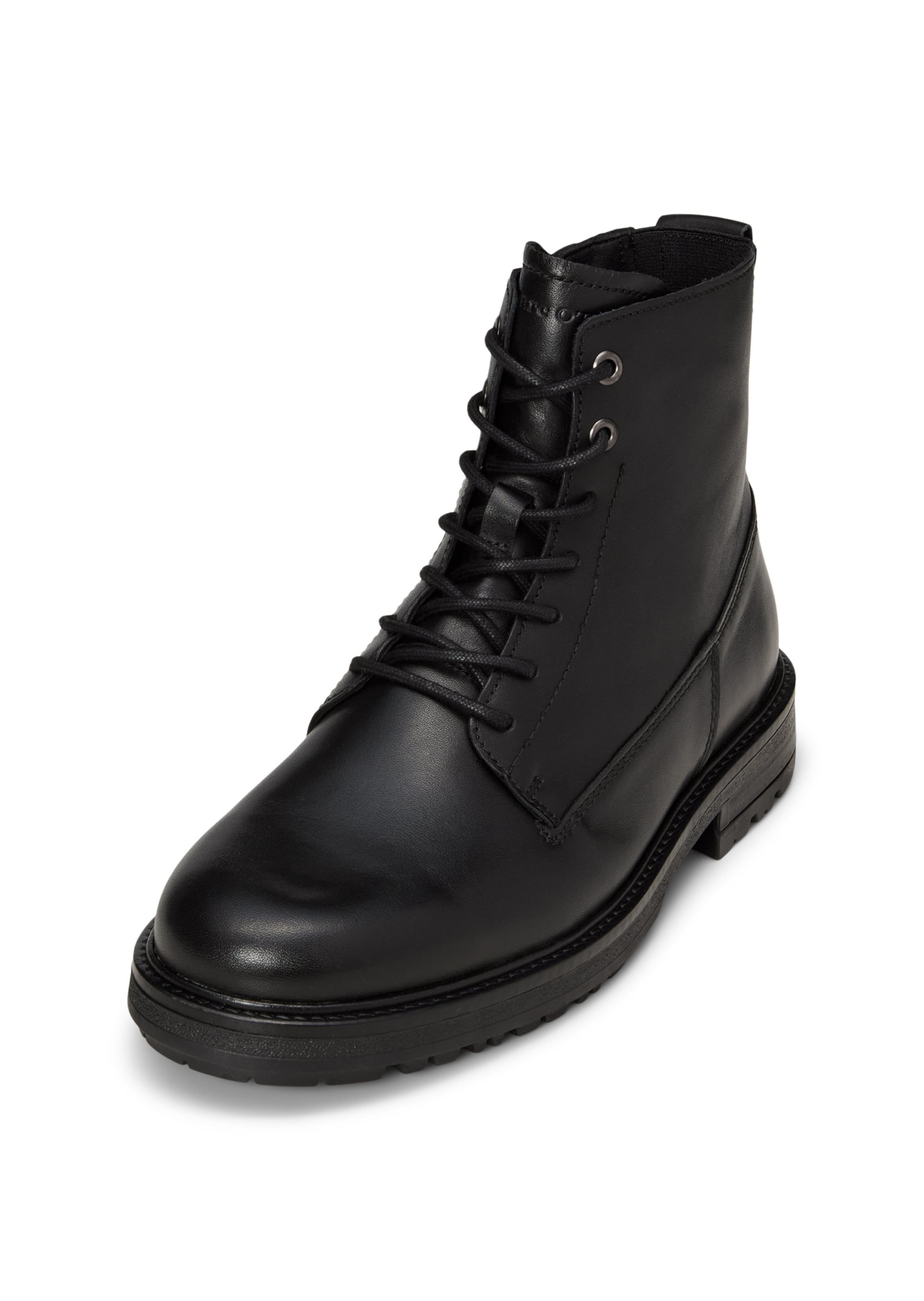 Marc O'Polo Veterboots 'Rony' in Zwart: voorkant