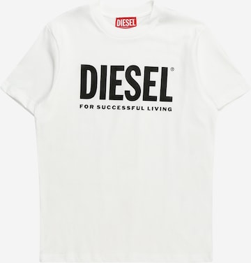 DIESEL Póló 'LTGIM' - fehér: elől