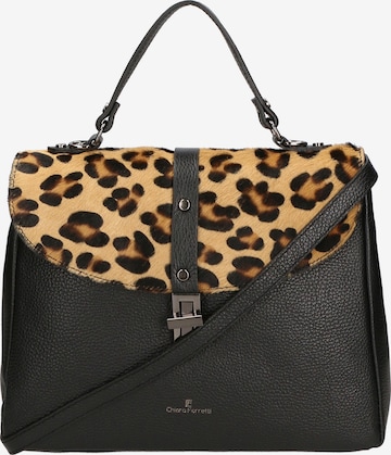 Borsa a mano di Chiara Ferretti in nero: frontale