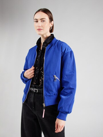 NÜMPH Tussenjas 'Nuellanora' in Blauw: voorkant