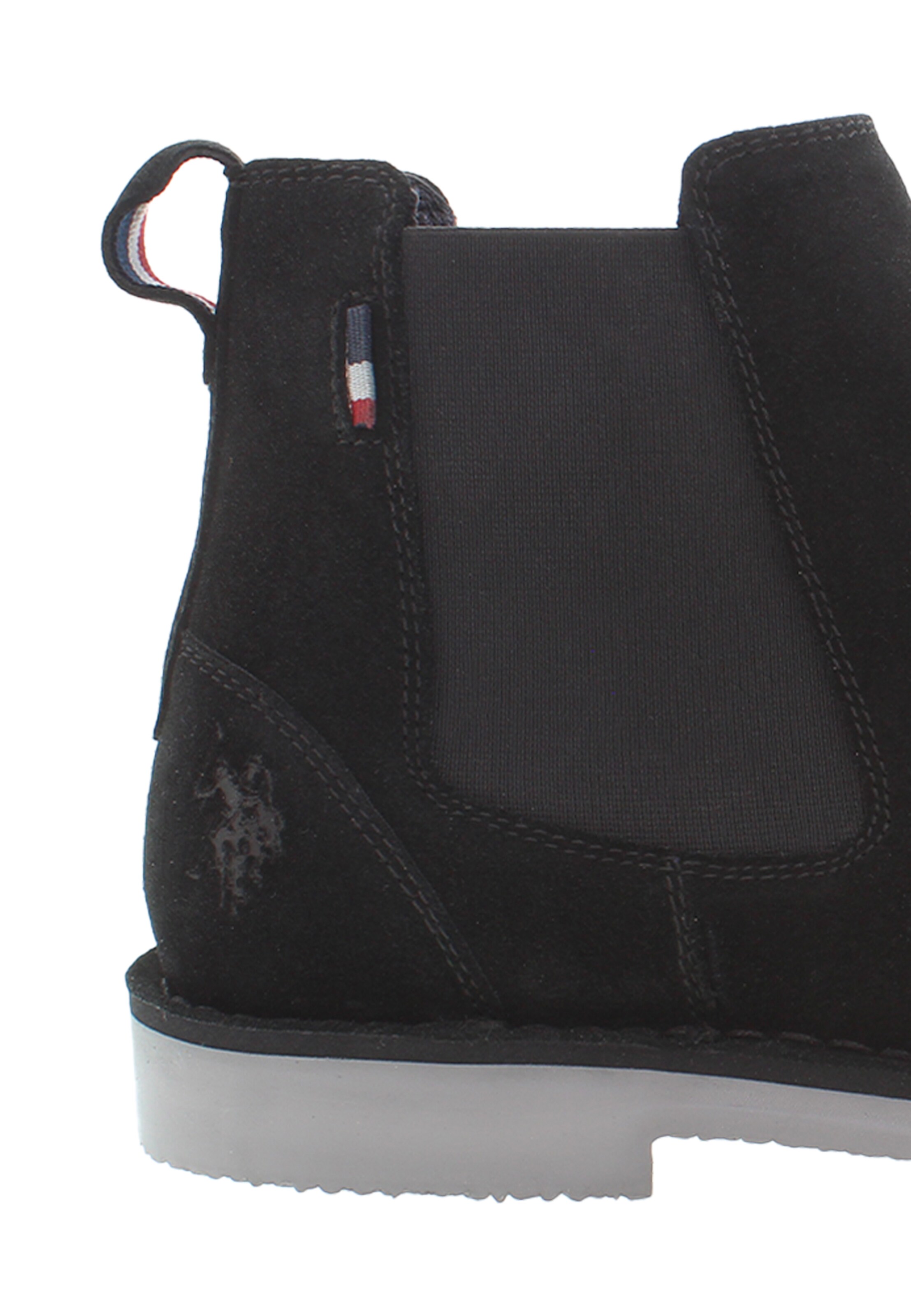 U.S. POLO ASSN. Boots in Schwarz
