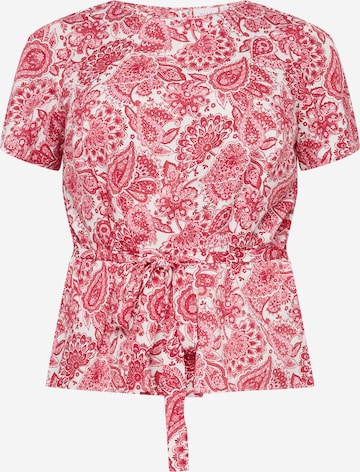 EVOKED Blouse 'VIGRAF' in Pink: front