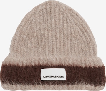 ARMEDANGELS Mütze JUPILAA STRIPED UN-WASTED in Beige: Vorderseite