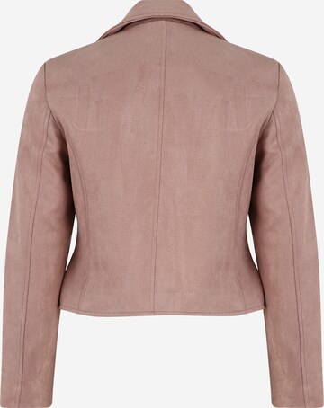 Pieces Petite Between-Season Jacket 'BEMINDA' in Pink