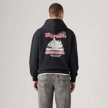 LEVI'S ® - Regular Fit Sweatshirt 'Relaxed Graphic Po' em preto
