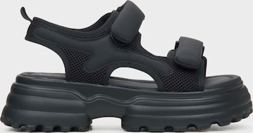 Sandales '5010-01' ES8 en noir : devant