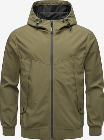 Ragwear Куртка в спортивном стиле 'Tyller Bonded' в Зеленый: спереди