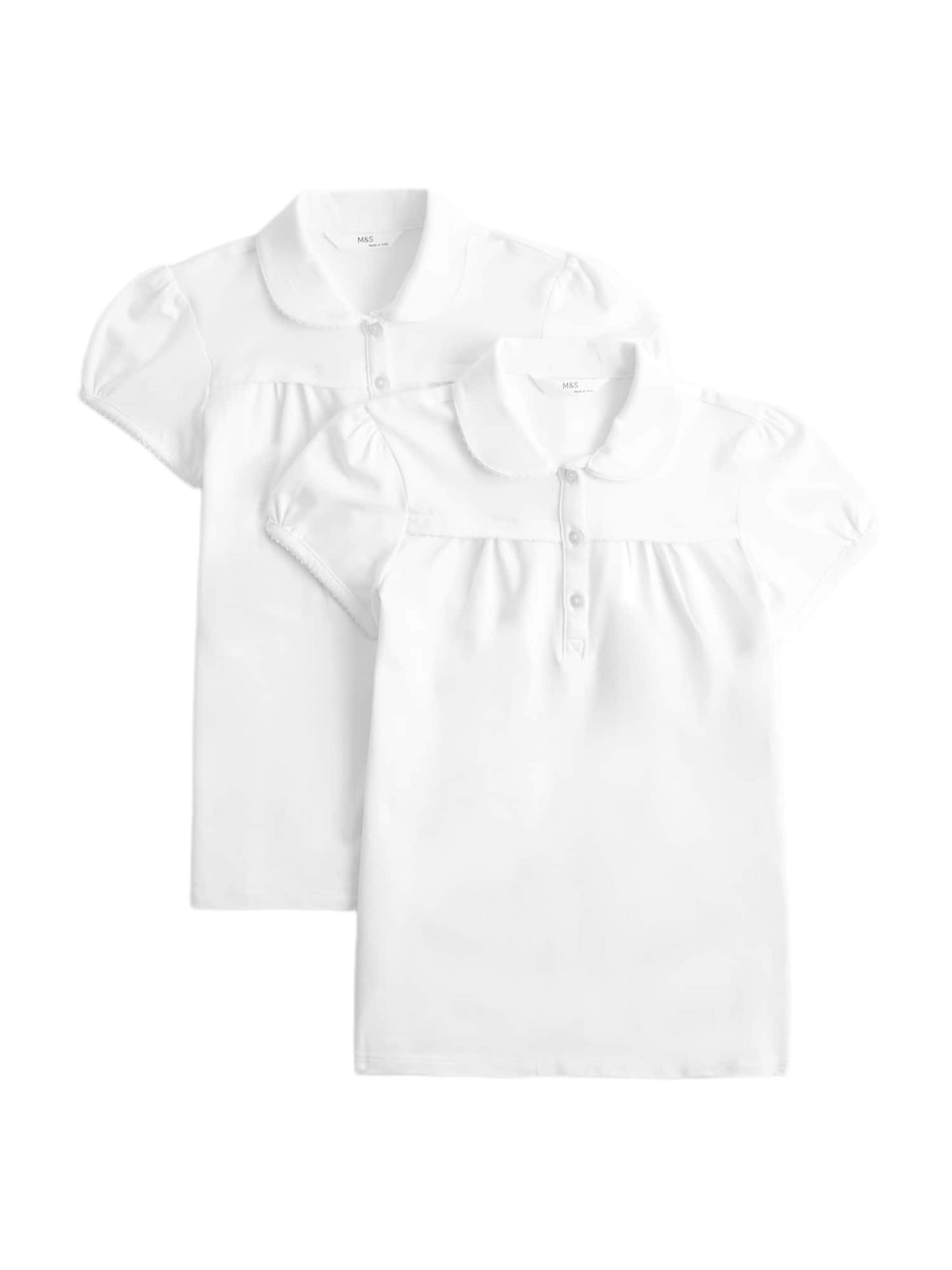 Top di Marks & Spencer in bianco: frontale
