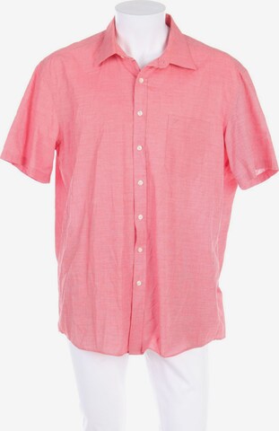 Kingfield Charles Vögele Button Up Shirt in XXXL in Red: front