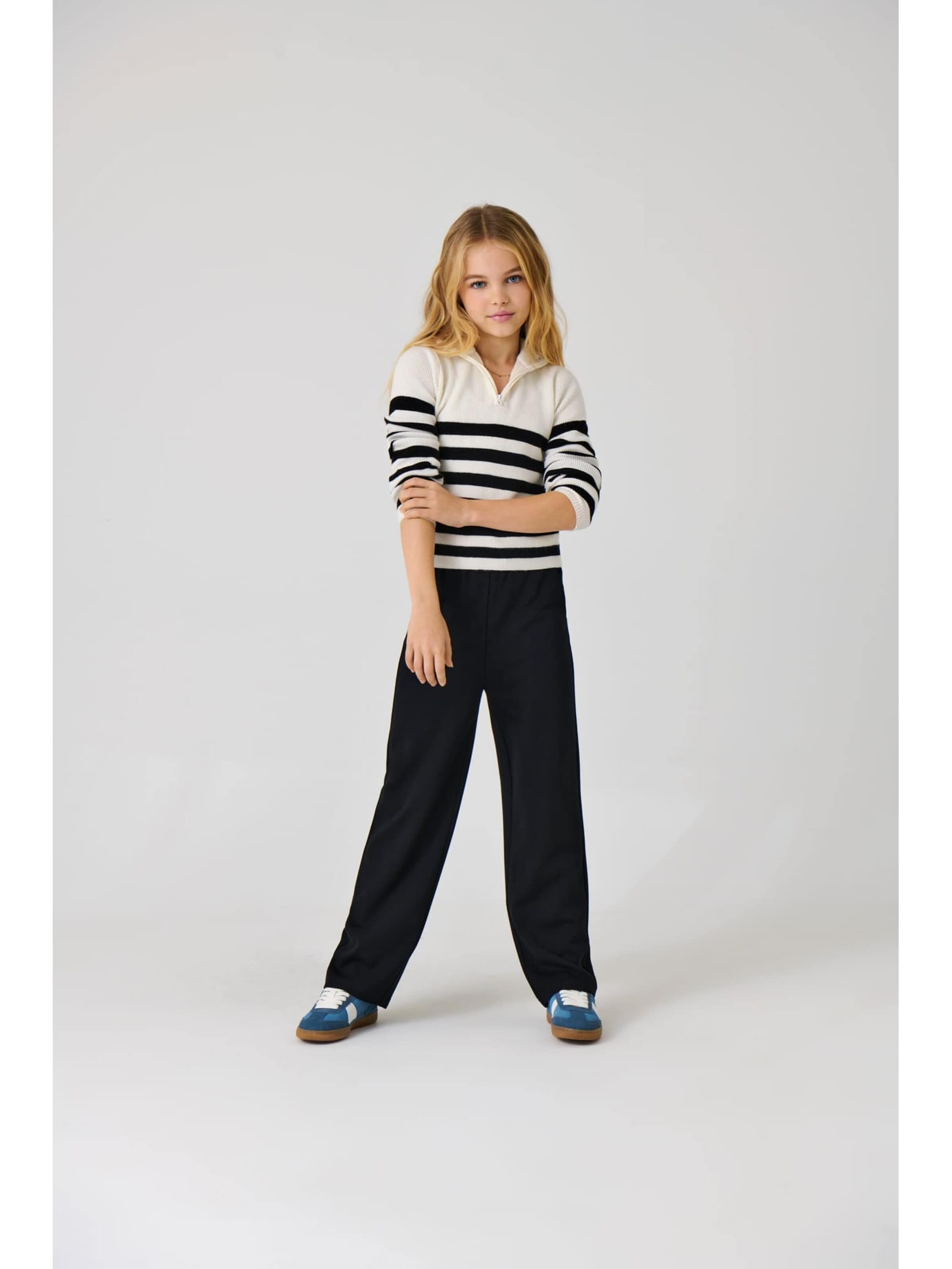 KIDS ONLY GIRL Baggy Broek in Zwart: voorkant