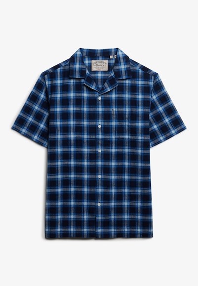Superdry & Co Overhemd 'Cabana' in de kleur Blauw / Marine / Wit, Productweergave