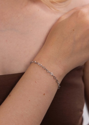 Braccialetto 'Heart' di PURELEI in argento: frontale